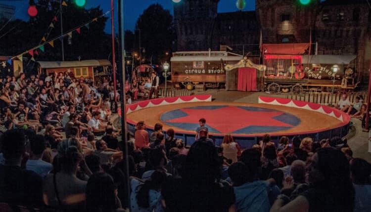 Modena: nell'Estate modenese il Cirque Bidon al Parco Amendola.