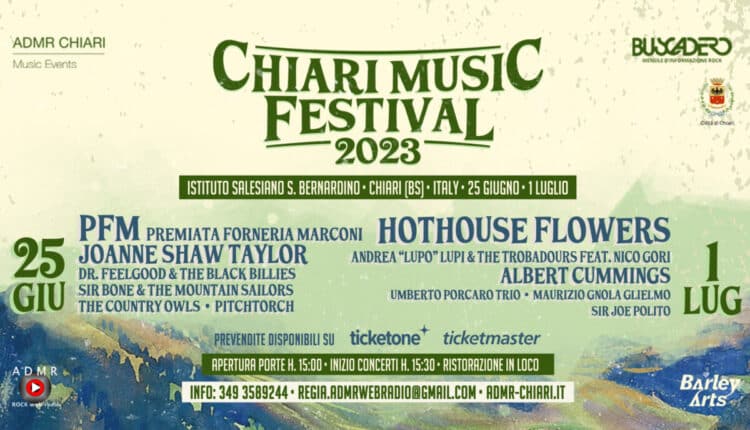 Brescia: Il Chiari Music Festival 2023 si presenta