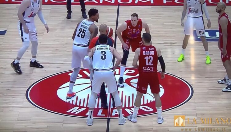 Basket, gara 2 delle finali di Serie A: Olimpia Milano-Virtus Bologna 79-76
