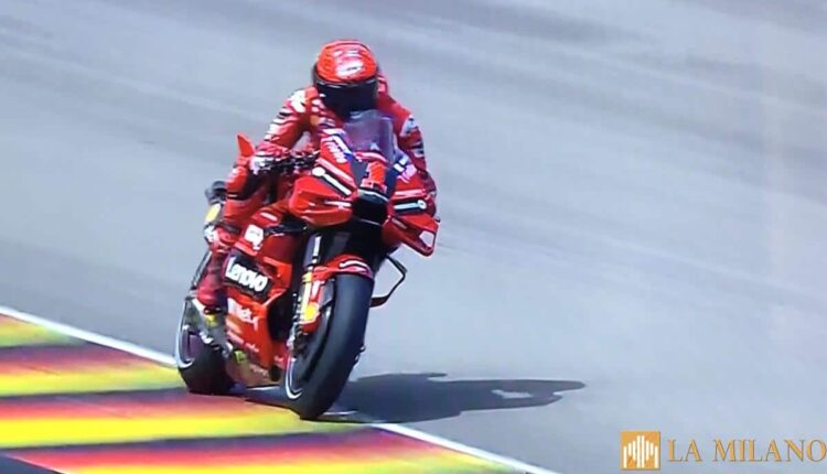 MotoGP, qualifiche del Gran Premio del Sachsenring: pole position di Bagnaia, 2° Marini e 3° Miller