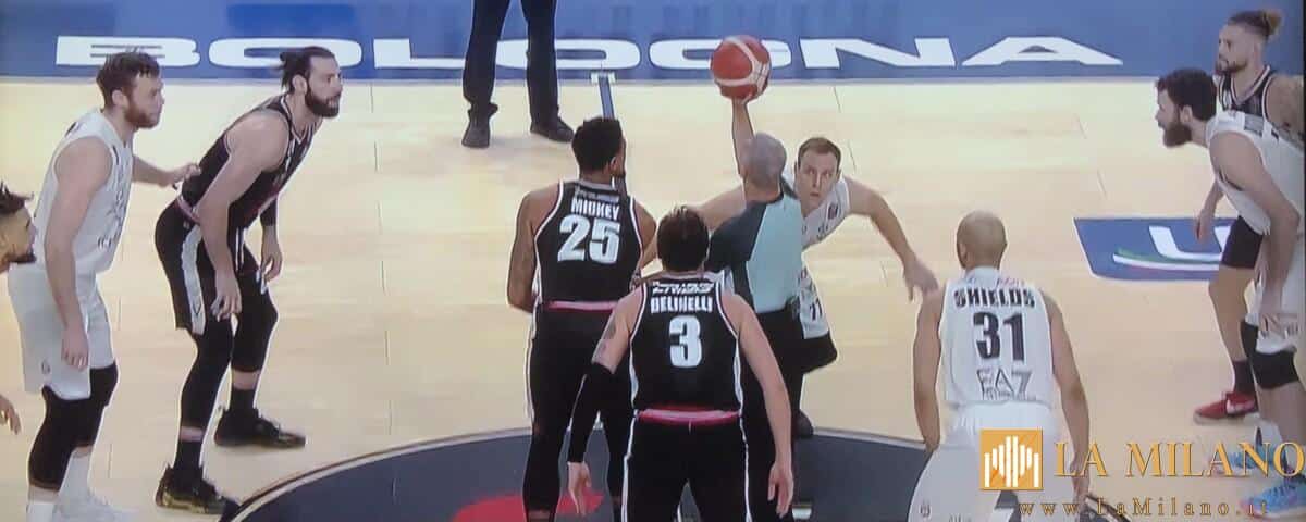 Basket, gara 6 delle finali di Serie A: Virtus Bologna-Olimpia Milano 85-66