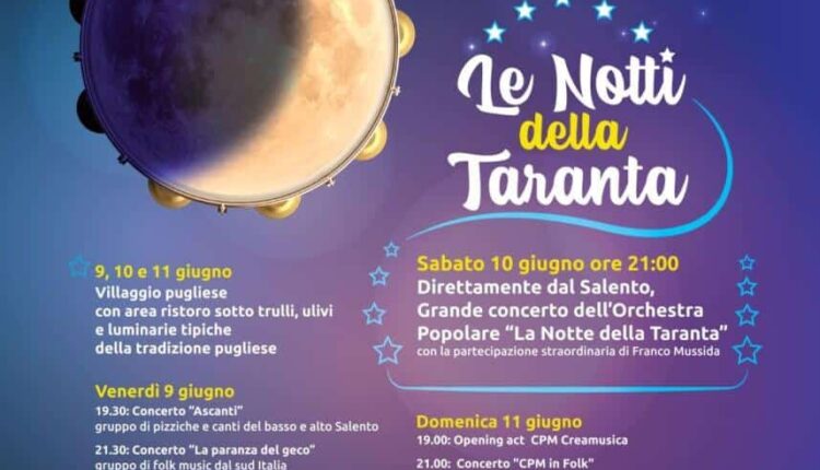 Le notti della Taranta, la tre giorni dedicata alla danza tradizionale pugliese vede come protagonista il CPM Music Institute, tra le scuole di musica più ambite d’Italia