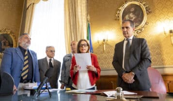 Palazzo degli Elefanti, insediato il nuovo sindaco Trantino: “i Catanesi stiano certi che non tradirò mai Catania”