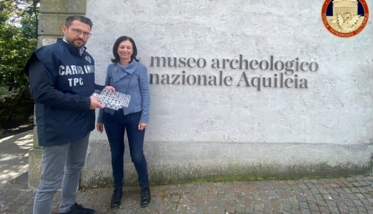 Udine: Consegnate al Museo Archeologico Nazionale di Aquileia 62 monete romane