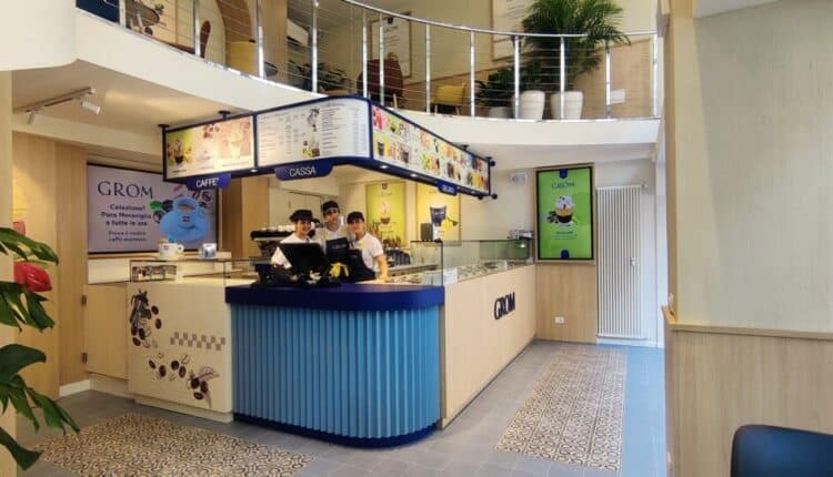 Nuova gelateria GROM - Milano Corso Garibaldi