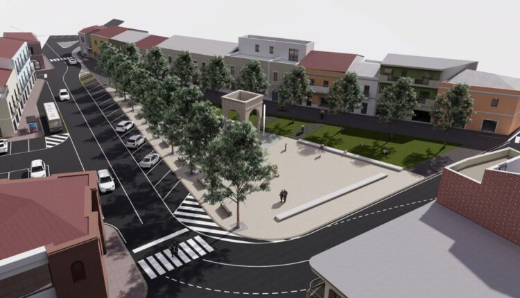 Oristano: approvato il progetto da 616 mila euro per la riqualificazione di Piazza Mariano.