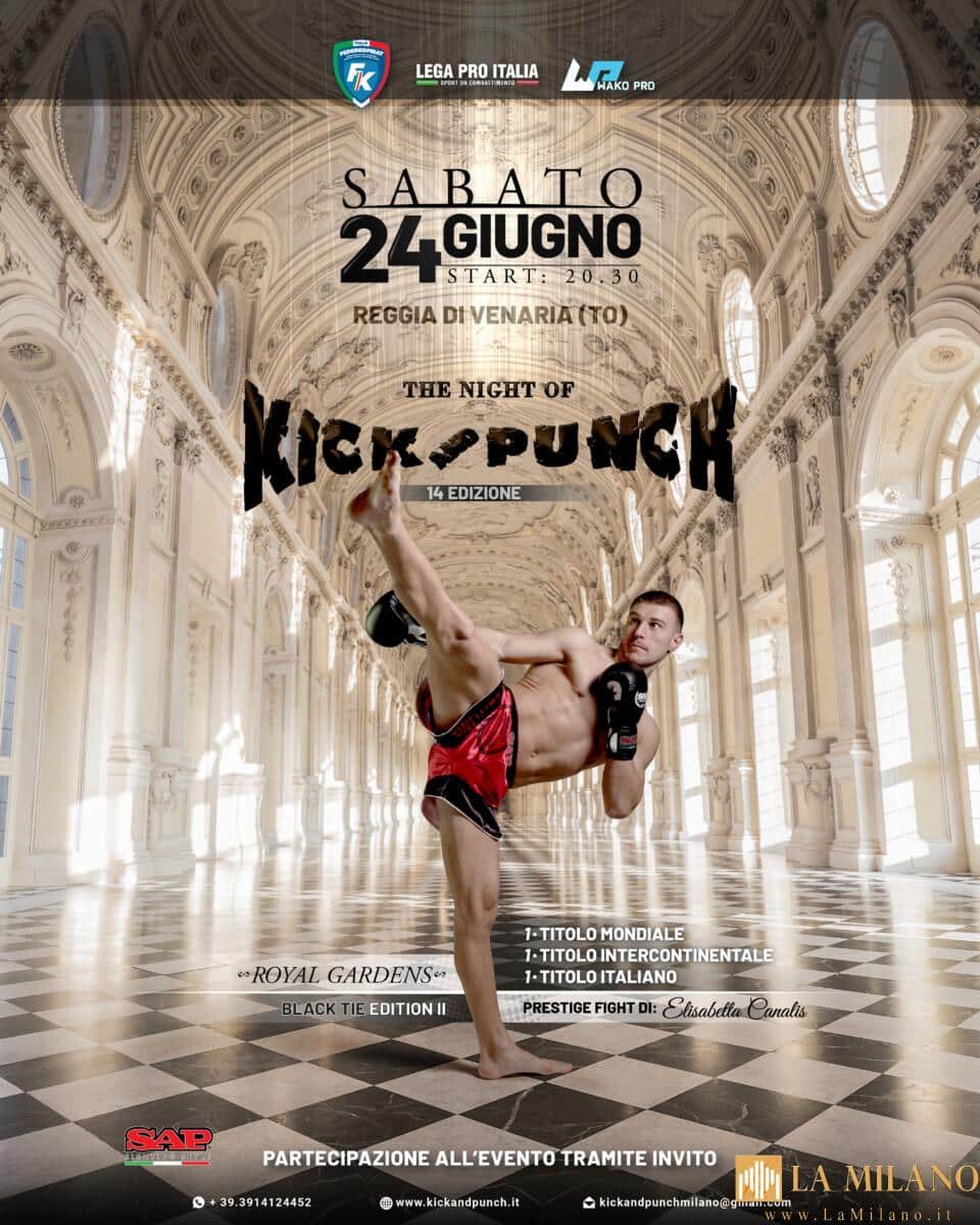 Torino, alla Night of Kick and Punch 14 Black Tie Edition una serata di ...