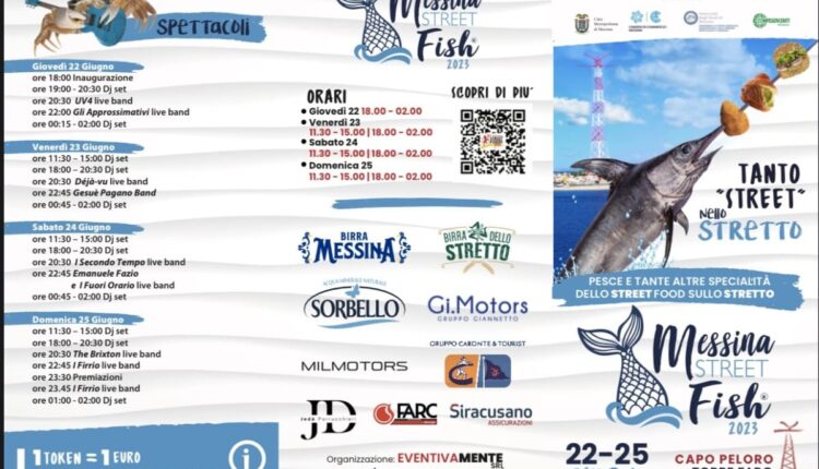 E' stata presentata a palazzo Zanca la manifestazione “Messina Street Fish”.