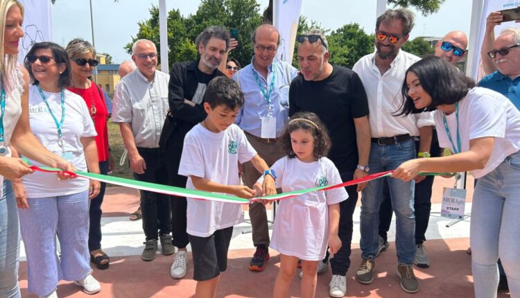 Parchi Agos Green&Smart: inaugurato a Lecce il nuovo parco Bruno Petrachi