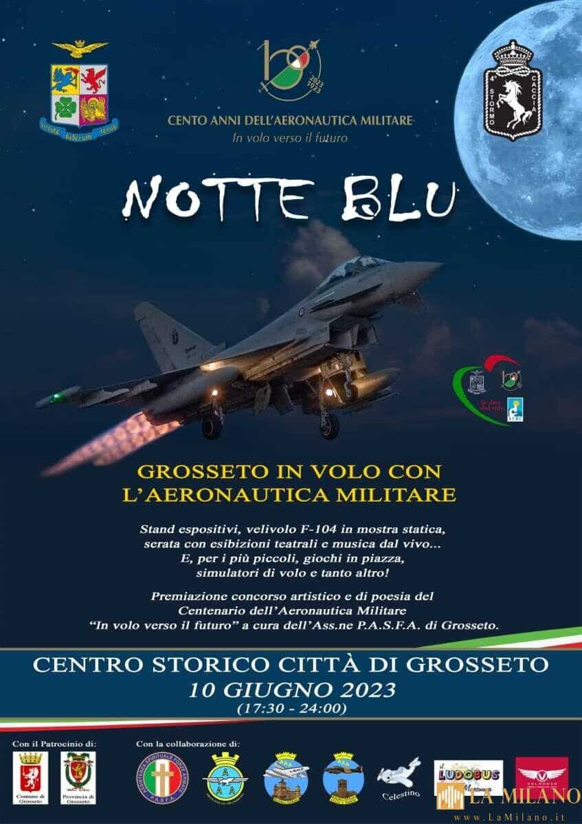Cento anni dell'Aeronautica Militare Italiana: arriva "La Notte Blu".