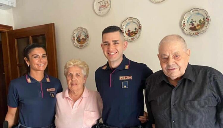 VERONA AUTO IN FIAMME: COPPIA DI ANZIANI SALVATA DA UN POLIZOTTO