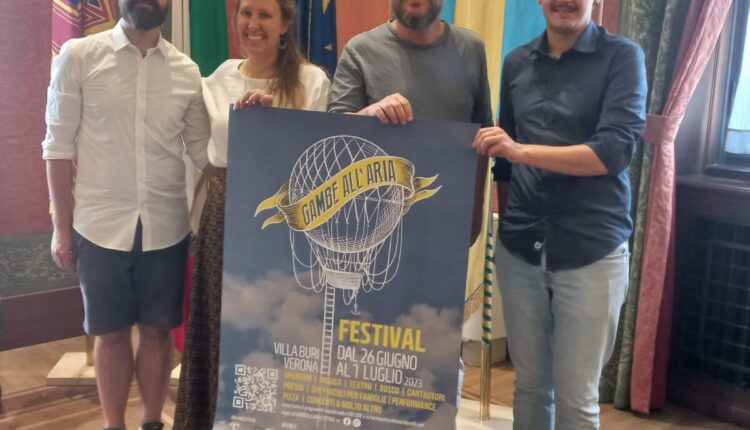 Verona: Festival GAMBE ALL'ARIA, a Bosco Buri serate alternative tra natura e spettacolo.