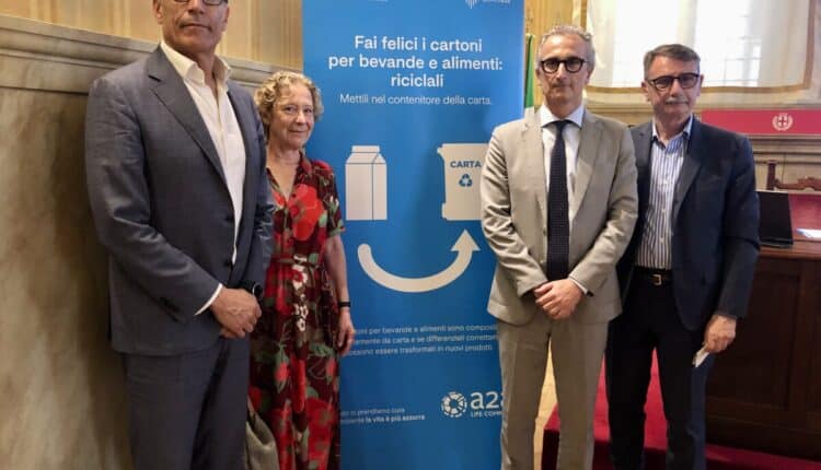 Milano: Al via la nuova campagna di AMSA e Comiecoper il riciclo dei cartoni di bevande e alimenti