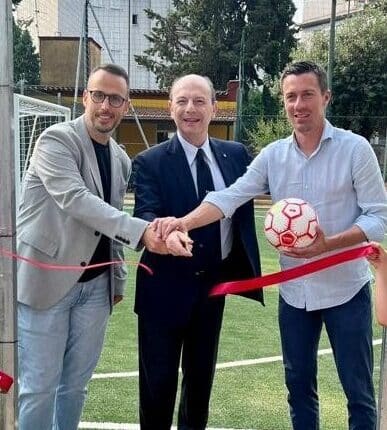 Frosinone: nuovo campo da calcio nella struttura WeSport di via Adige