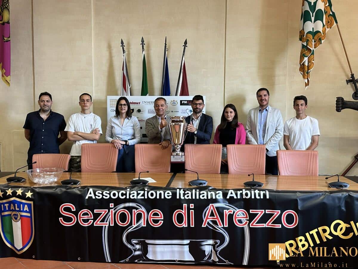 Arezzo, al via la 9ª Coppa dei Campioni AIA: dal 16 al 18 giugno la sfida tra 12 sezioni provenienti da tutta Italia