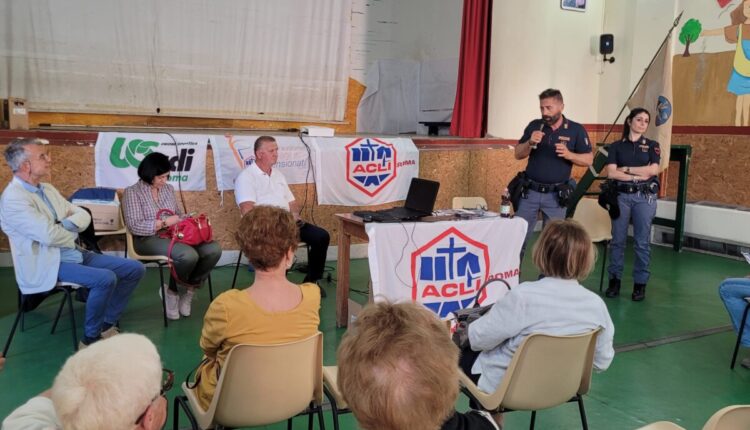 Nettuno (RO): La Polizia di Stato insieme ad ACLI e FAP contro le truffe agli anziani.