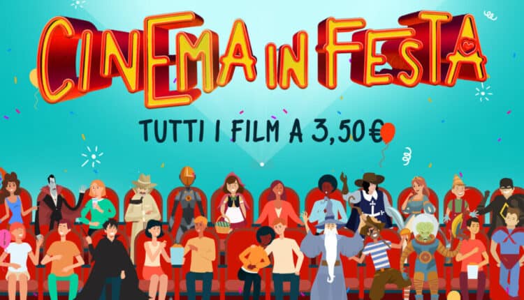 Torna Cinema in Festa con biglietti a 3,50 euro