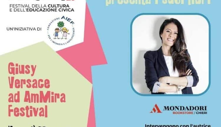 I libri di Giusy Versace protagonisti all’AmMira Festival di Torino venerdì 23 giugno