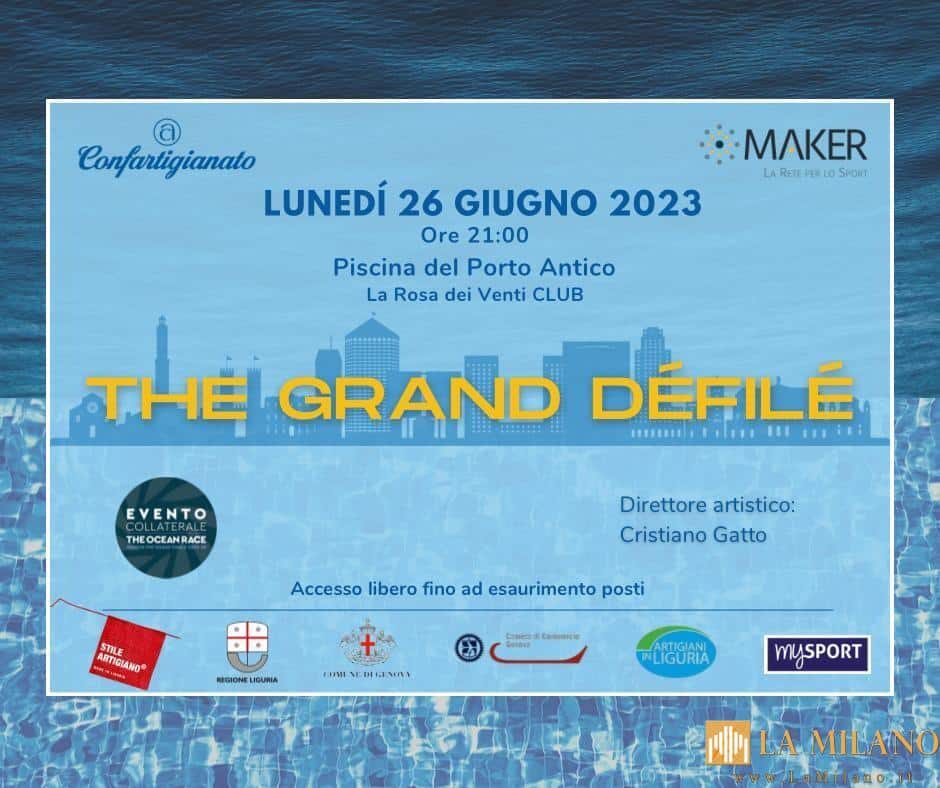 Genova: le eccellenze liguri del fashion sfilano al “Grand Défilé” per l’evento di lunedì 25 giugno