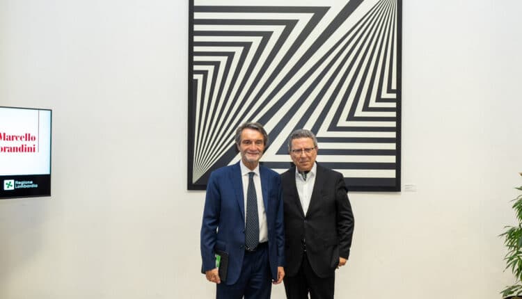Milano: inaugurata l'esposizione Marcello Morandini "Arte protagonista nei nostri spazi" 