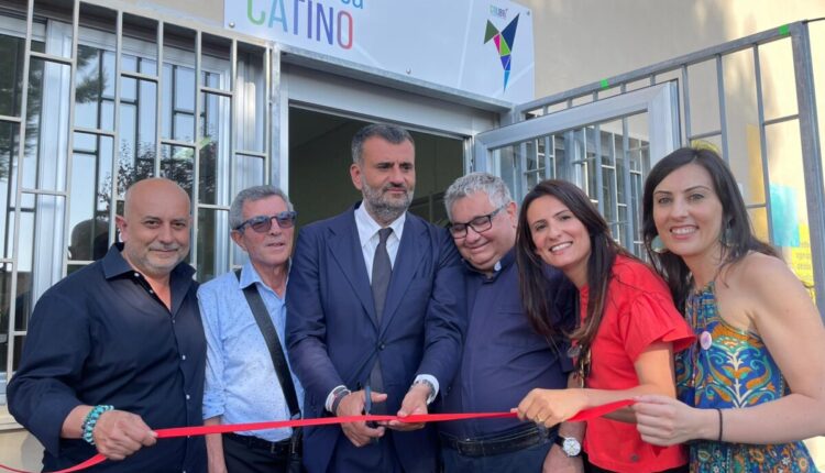 Bari, progetto Colibrì: inaugurata venerdì 7 luglio la biblioteca “Catino”, con attrezzature tecnologiche e uno spazio esterno per gli eventi