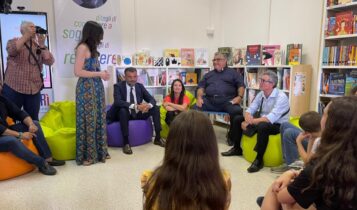 Bari, progetto Colibrì: inaugurata venerdì 7 luglio la biblioteca “Catino”, con attrezzature tecnologiche e uno spazio esterno per gli eventi