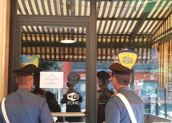 20230707 foto notifica provvedimento Zerbo Pub a Opera