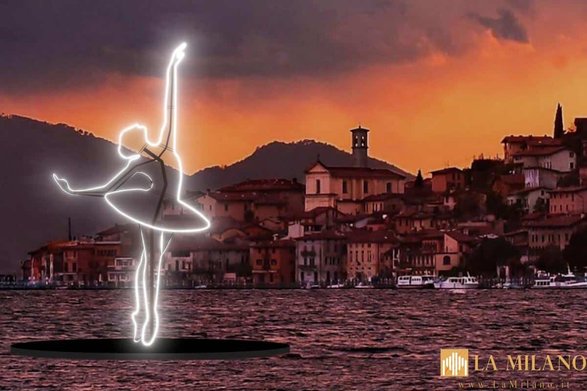 Bergamo-Brescia: Capitale della Cultura 2023, Il ‘Terzo Paradiso dell’Energia’ illumina Monte Isola