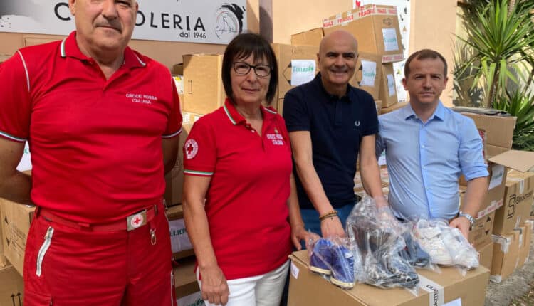 Cagliari: donate 1.700 paia di calzature per le persone in difficoltà.