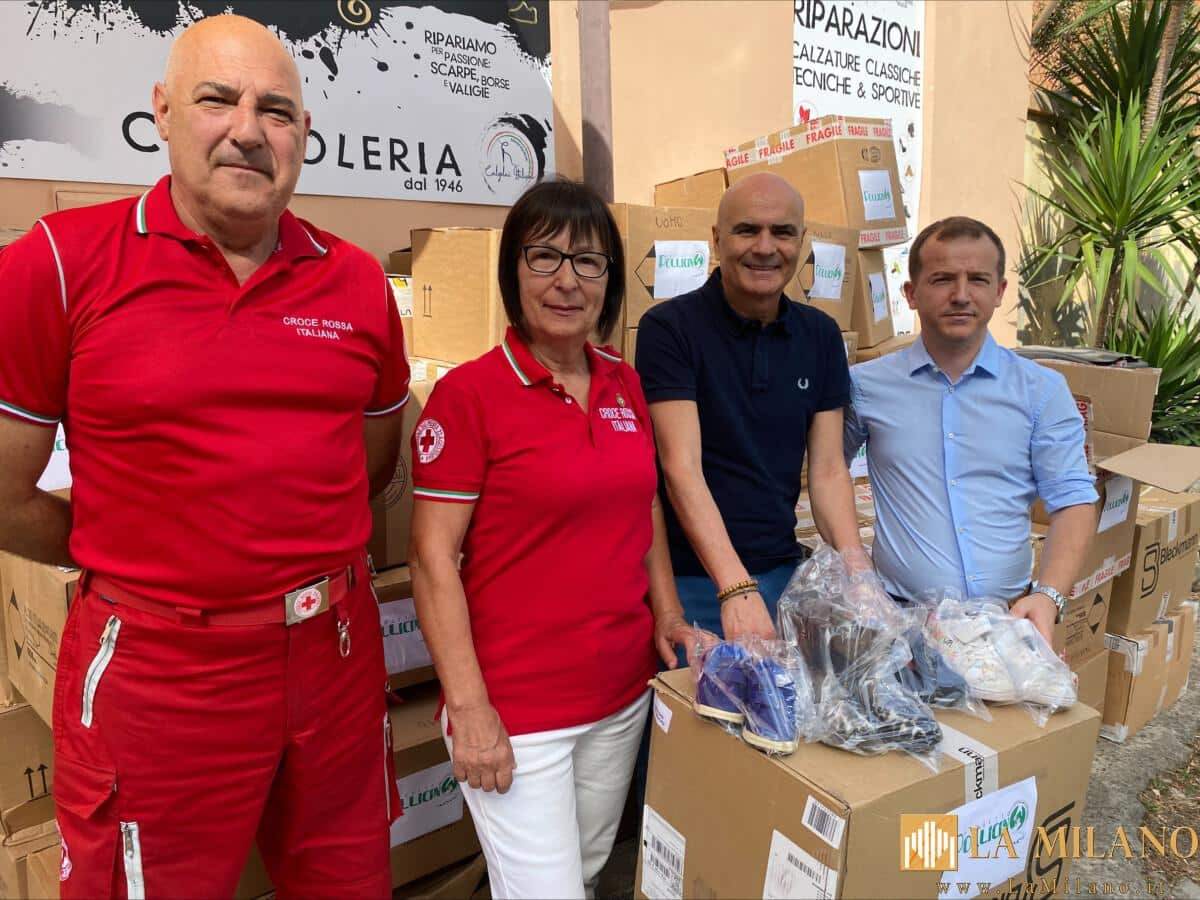 Cagliari: donate 1.700 paia di calzature per le persone in difficoltà.