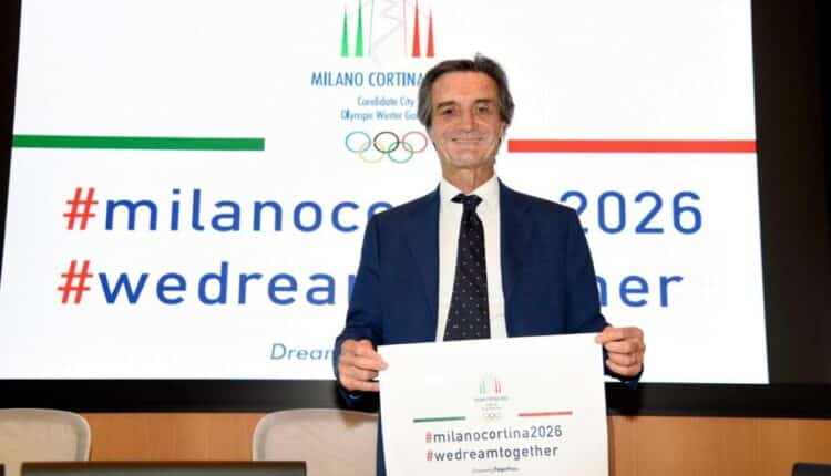 Olimpiadi 2026, le parole del Presidente Fontana sul proseguo dei lavori