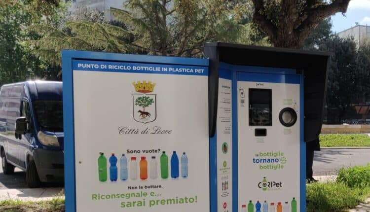 Lecce; gli ecocompattatori di Coripet anche in piazzale Cuneo e a Frigole