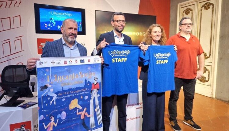 L'incantaborgo il festival delle arti di strada a Sinalunga.