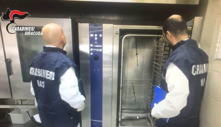 NAS Carabinieri cucina