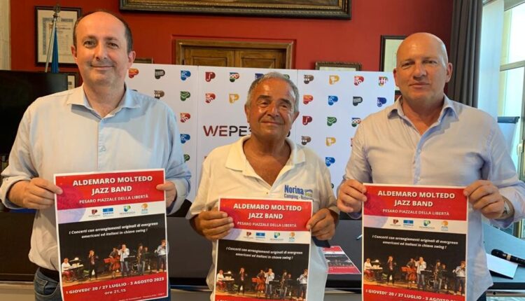 Si arricchisce “L’estate da Capitale” di Pesaro: tre nuovi appuntamenti con i musicisti di fama nazionale della Aldemaro Moltedo Jazz Band