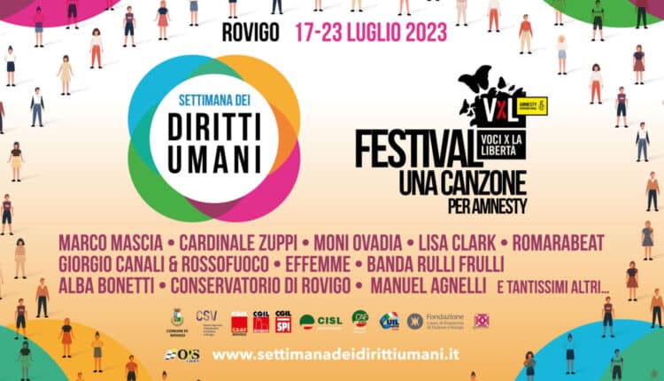 Rovigo: al via la "Settimana dei diritti umani" e "voci per la libertà - una canzone per Amnesty".
