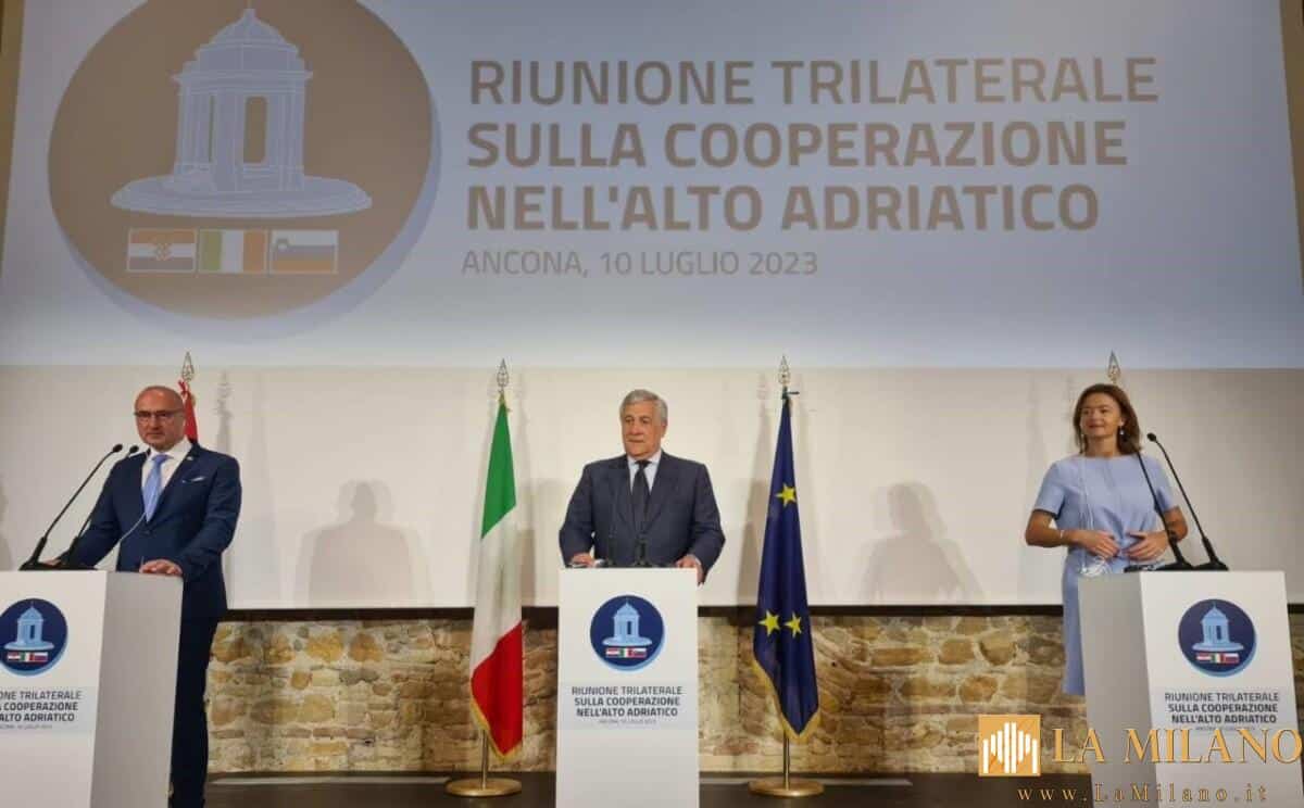 Riunione ad Ancona tra Italia, Croazia e Slovenia, la dichiarazione congiunta