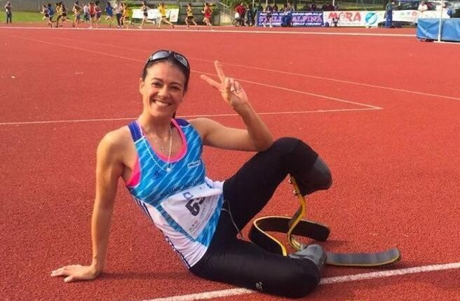 Roma: Giusy Versace presenta in Senato la 'Run for SLA'.