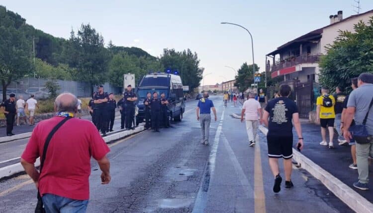 Frosinone, daspo per un tifoso napoletano dopo la partita di Serie A Frosinone-Napoli