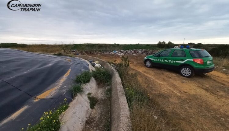 Abbandono illegale di rifiuti speciali: denunciato un imprenditore nel trapanese