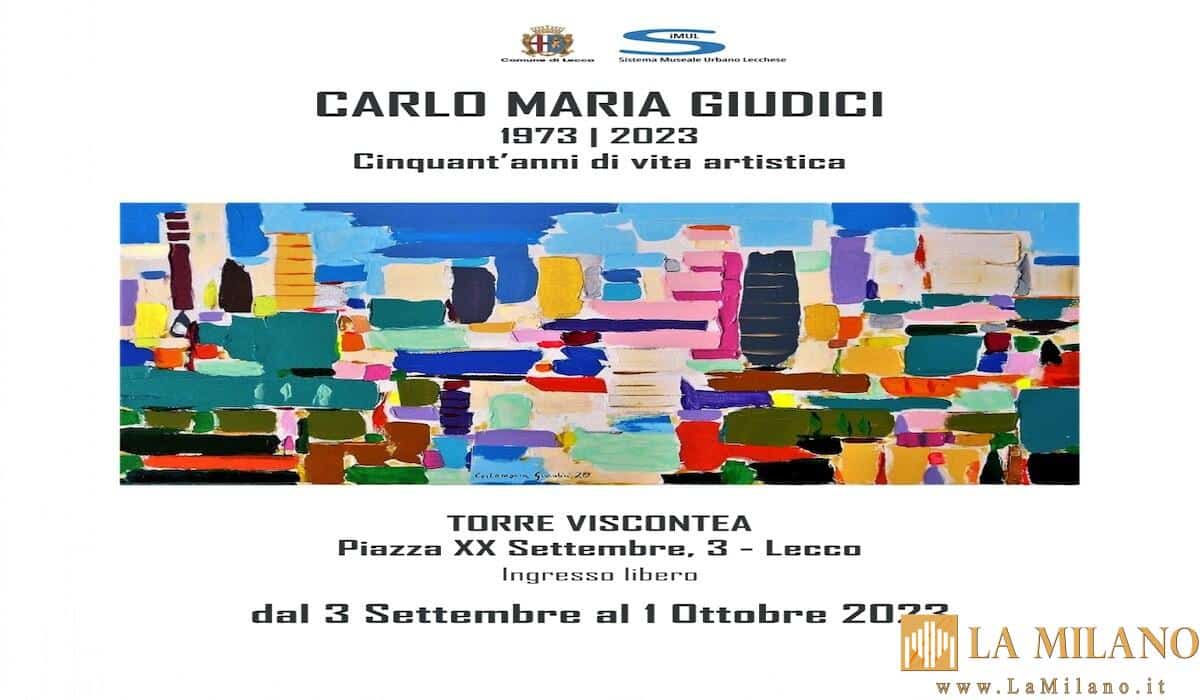 Lecco: la Torre Viscontea ospita le opere del pittore lecchese, Carlo Maria Giudici.