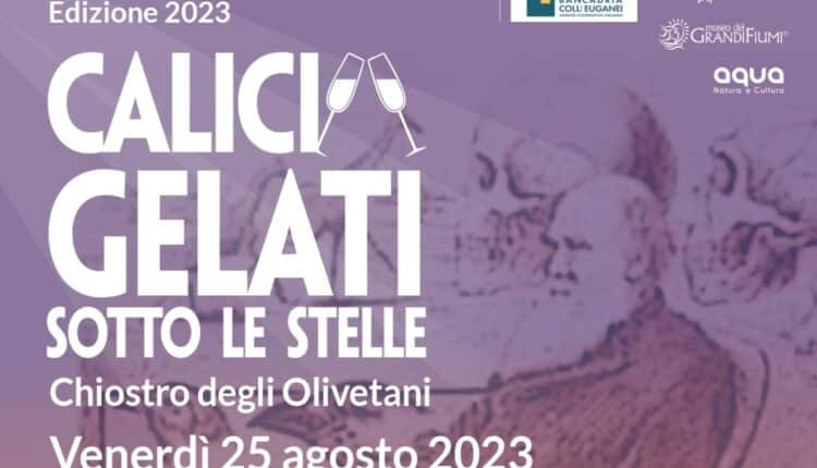 Rovigo: 25 agosto 2023, nel Chiostro degli Olivetani si terrà l'evento “Calici gelati sotto le stelle”.