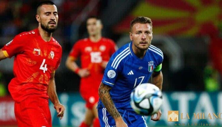 Calcio, esordio amaro per la nuova Italia di Spalletti: finisce 1-1 contro la Macedonia del Nord