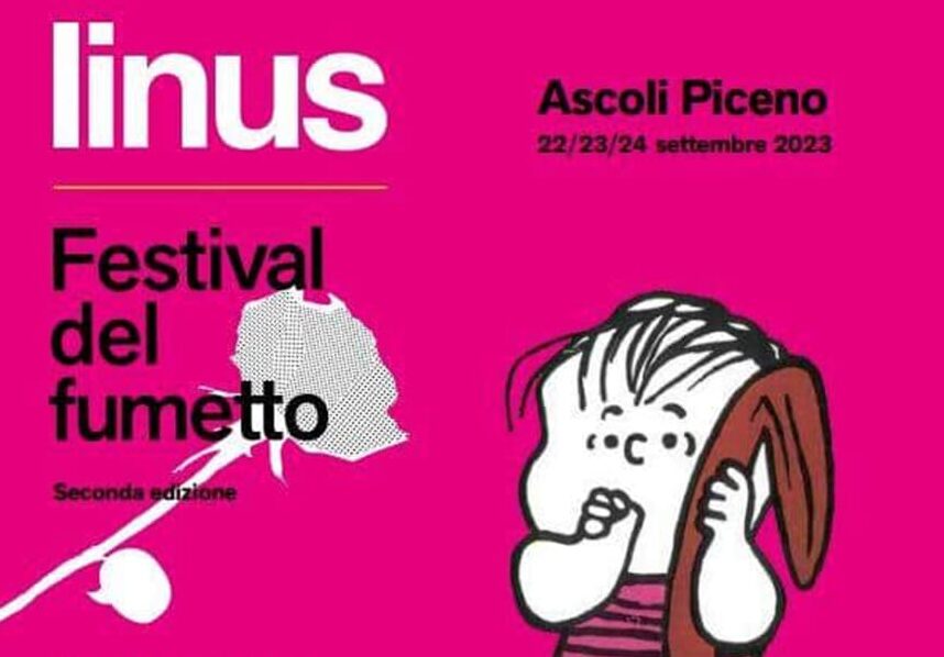 Ascoli Piceno, dal 22 al 24 settembre la seconda edizione di Linus Festival del fumetto ideato da Elisabetta Sgarbi