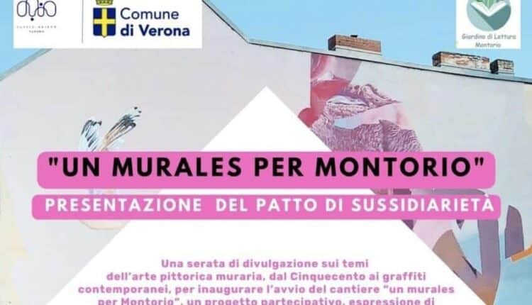 Verona, un murales per Montorio: al via il cantiere aperto voluto dai cittadini