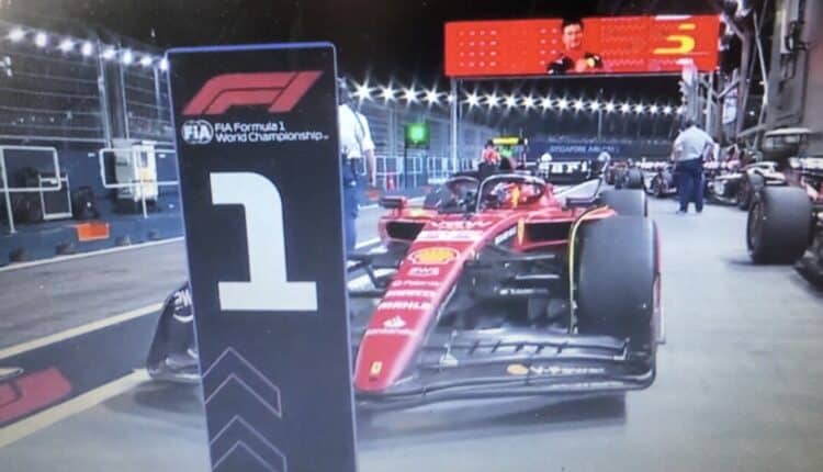 Formula 1, qualifiche del Gran Premio di Singapore: pole position di Sainz, 2° Russell e 3° Leclerc