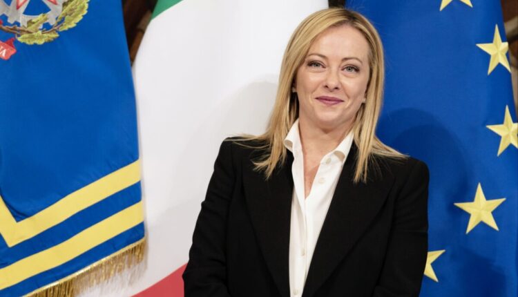 Palazzo Chigi: Giorgia Meloni incontra il presidente francese E. Macron