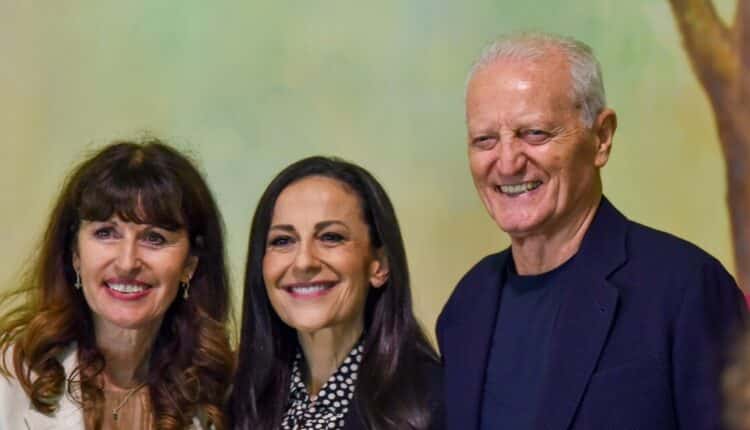 Patrizia Corbo, Francesca De Stefano Versace, Santo Versace (C)Paolo Sommariva