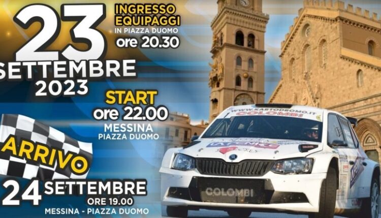 Sabato e domenica prossimi il Rally torna a Messina