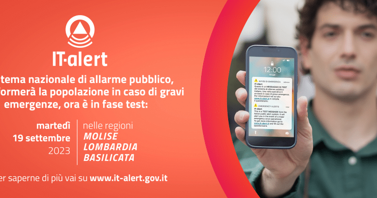 Regione Lombardia: IT-ALERT, domani anche a Milano il Test del sistema Nazionale.